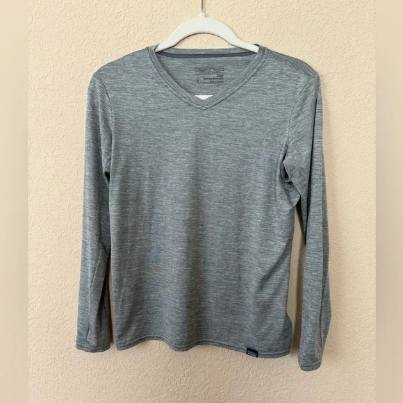 Patagonia Capilene Gray Baselayer, Size Small - Picture 1 of 11